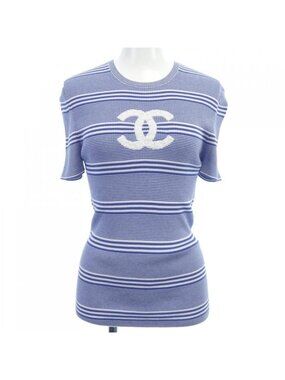 Chanel Knit Top Blue